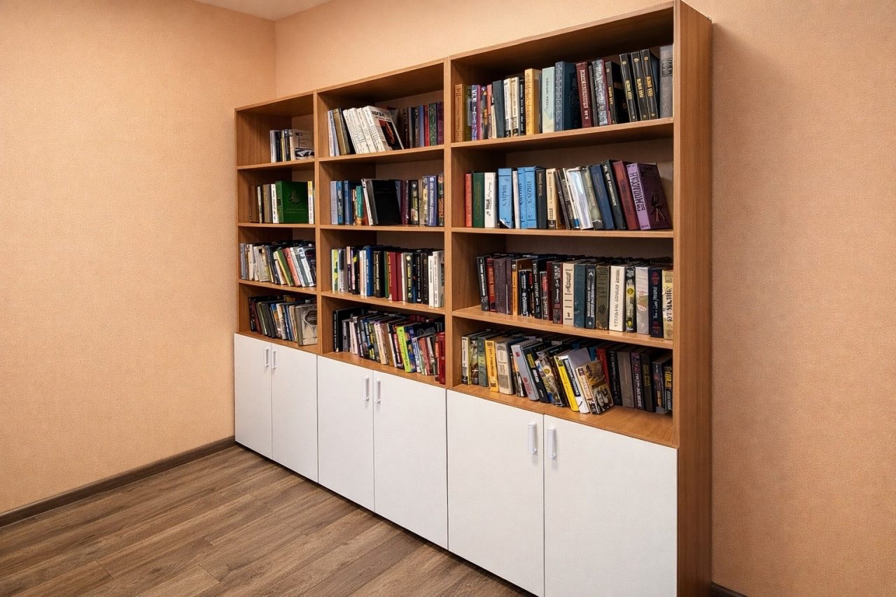 В любое время можно взять книгу на прокат.