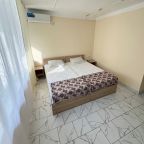 Трехместный (Стандарт улучшенный Удобства в номере: душ, туалет, умывальник, холодильник, кондиционер, балкон), Пансионат Гизель-Дере