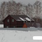 Номер (Дом с 3 спальнями), Загородный дом В Чебаксе