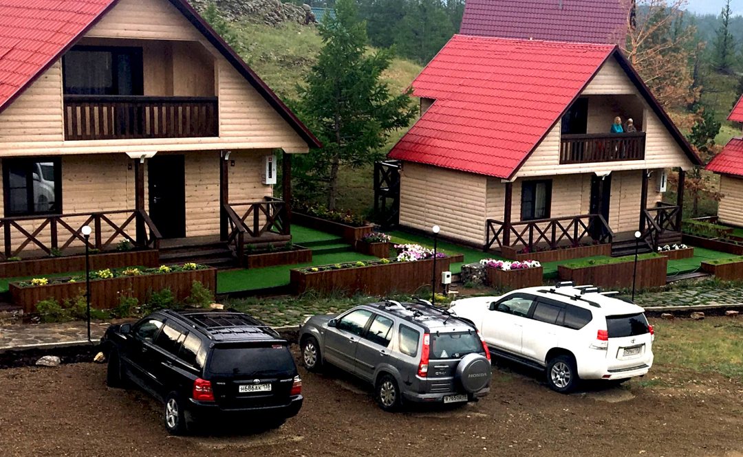 Парковка на территории, Отель Байкал - Дар
