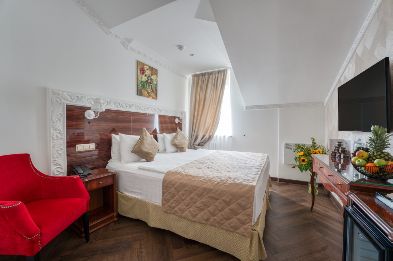 Двухместный (Стандартный с кроватью размера King-size), Гостиница Садовническая