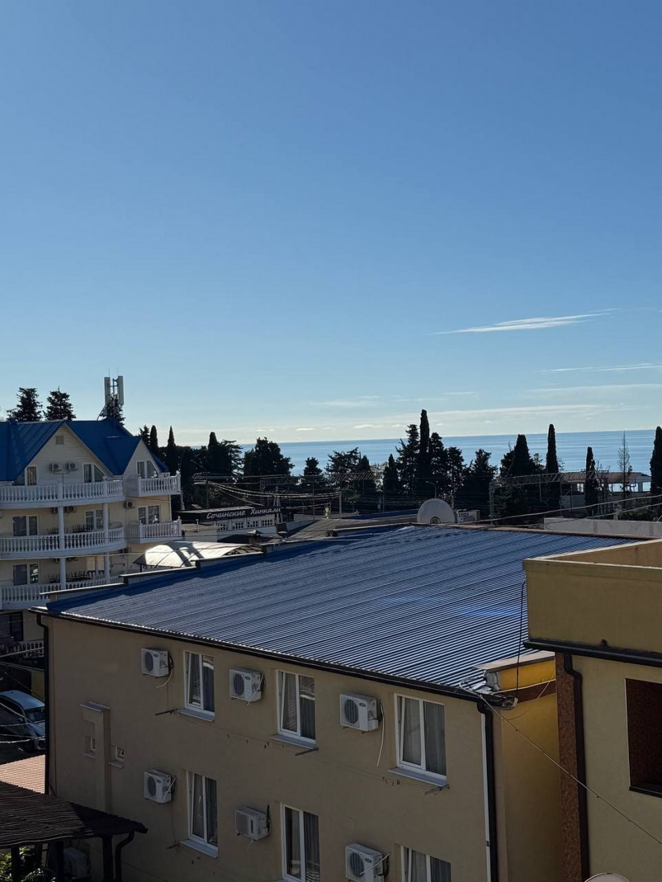 Трехместный (Эконом с видом на море), Гостевой дом Сабрина