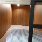 Капсула (Капсула в мужском 6 местном номере), Хостел Вежливый лось на Ленинградском шоссе