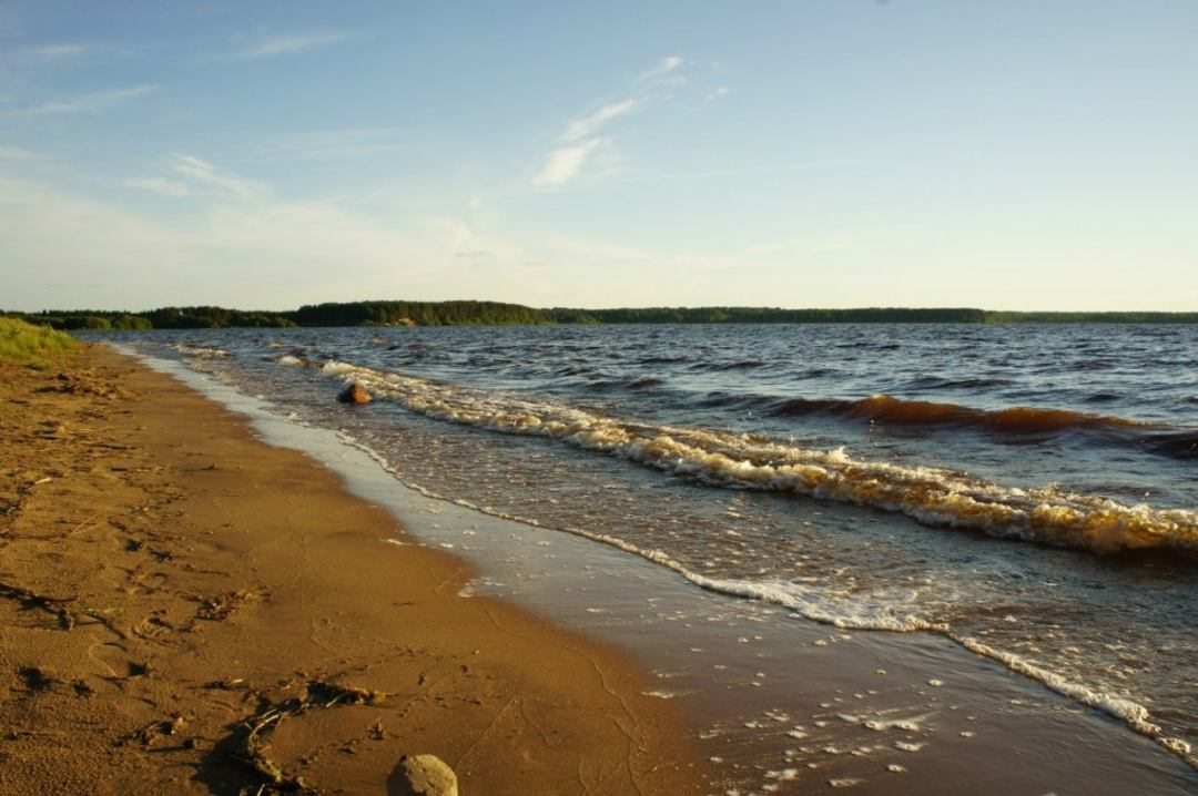 Пляж, База отдыха Клёвый Берег