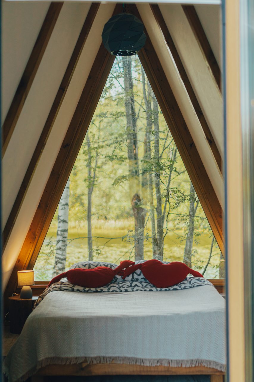 Двухместный (Шалаш А-фрейм), База отдыха Оленья Гора