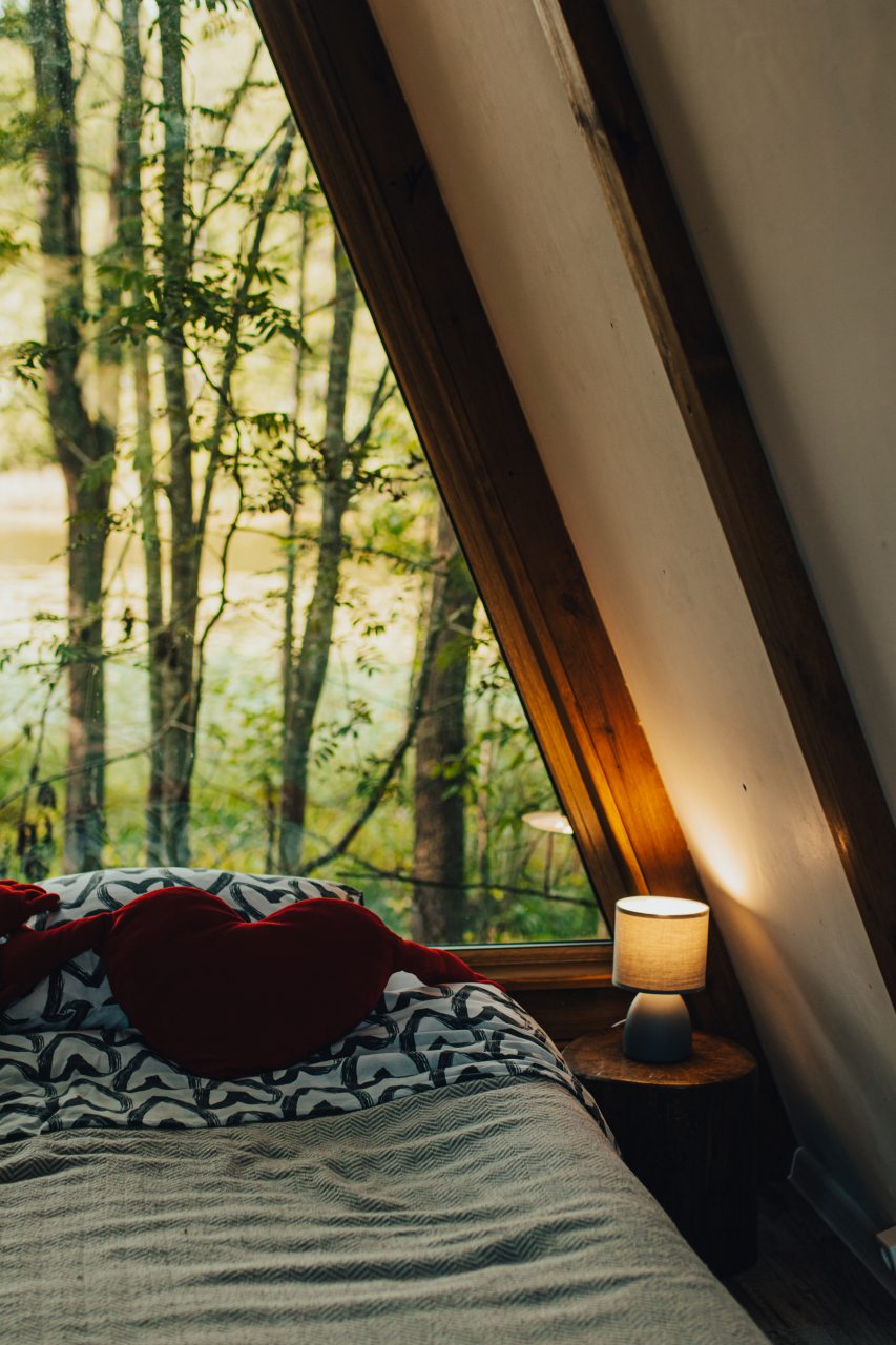 Двухместный (Шалаш А-фрейм), База отдыха Оленья Гора