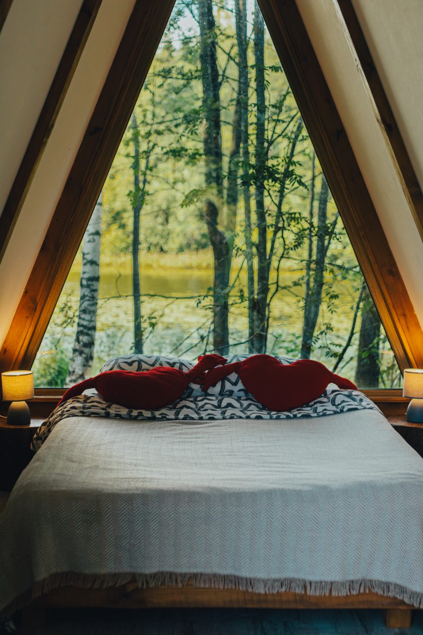 Двухместный (Шалаш А-фрейм), База отдыха Оленья Гора