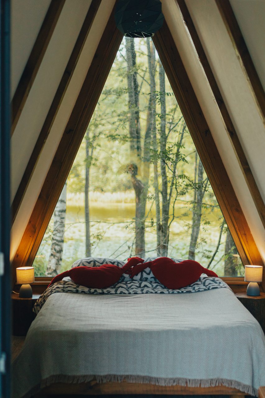 Двухместный (Шалаш А-фрейм), База отдыха Оленья Гора