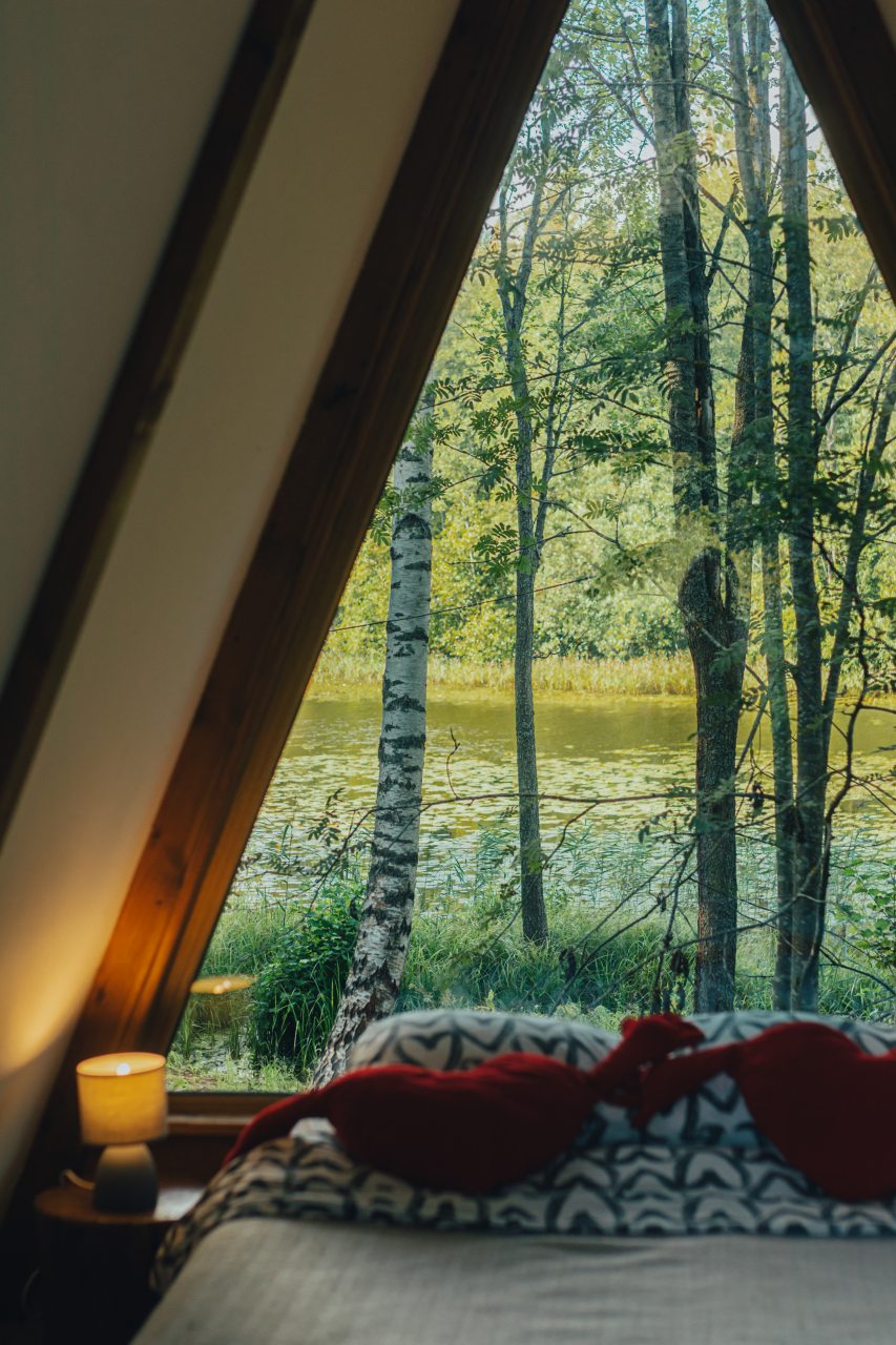 Двухместный (Шалаш А-фрейм), База отдыха Оленья Гора