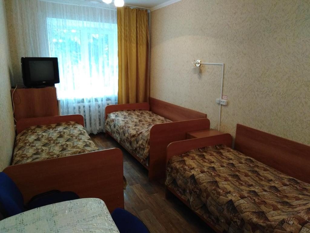Номер (Односпальная кровать в общем номере) гостиницы Зай, Заинск