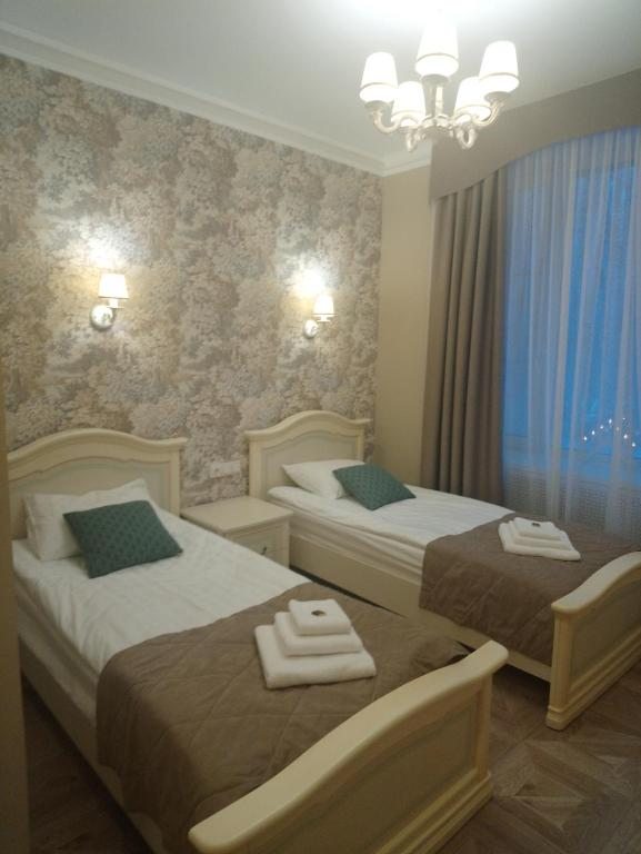 Двухместный (Стандартный двухместный номер с 2 отдельными кроватями) гостиницы Ренессанс, Мурманск