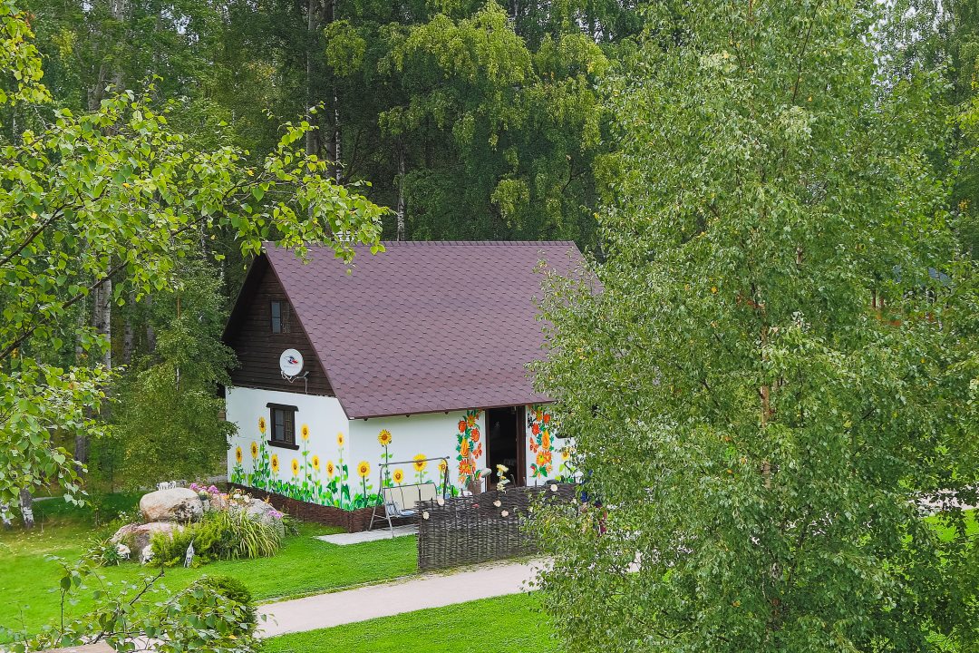 Дом (Дом с 2 спальнями Украинский) гостевого дома Родная Усадьба, Беличье