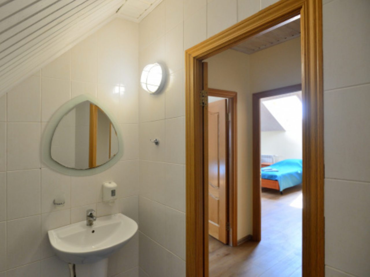 Санузел на втором этаже