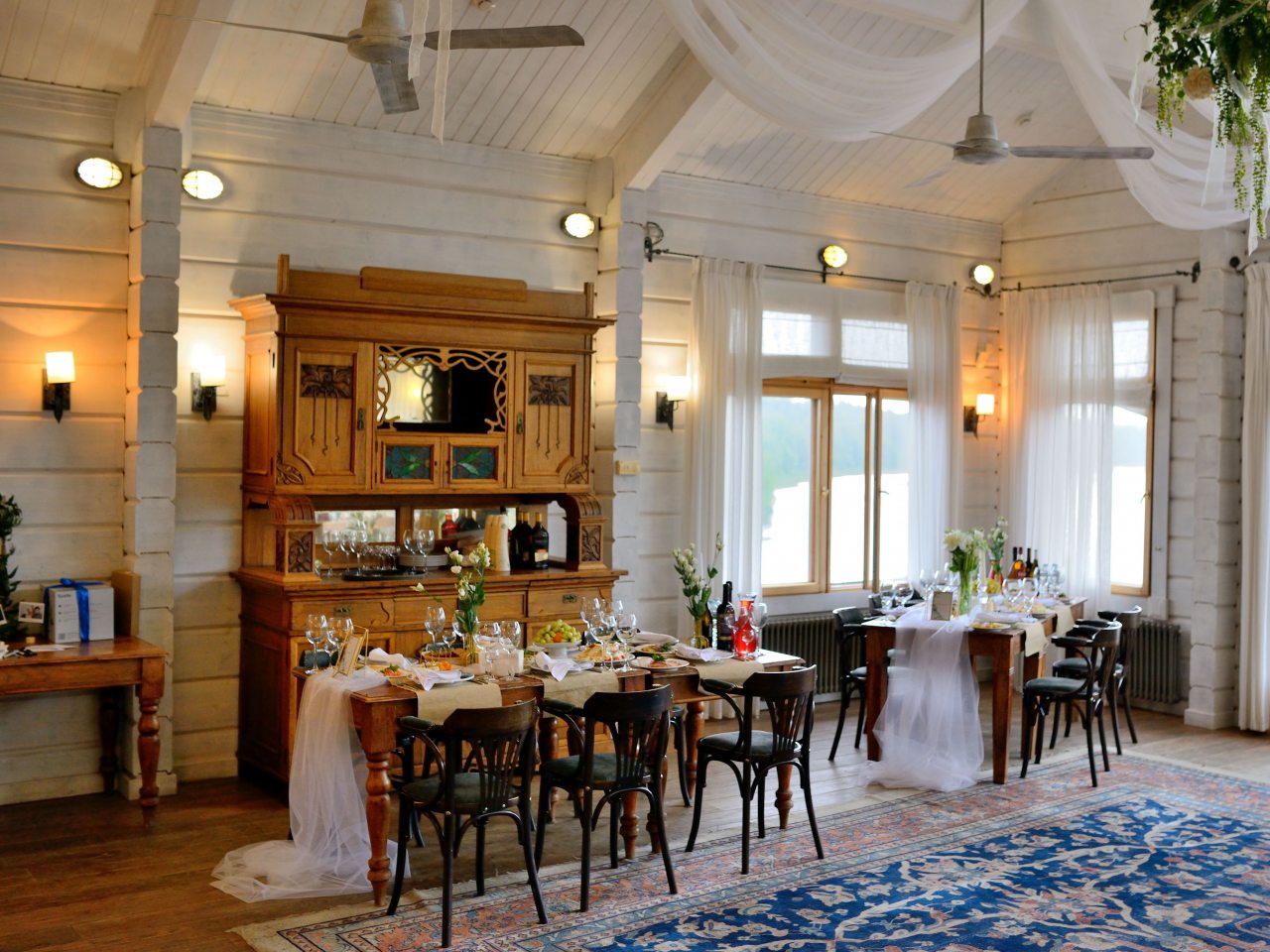 Банкет в ресторане «Пристань»