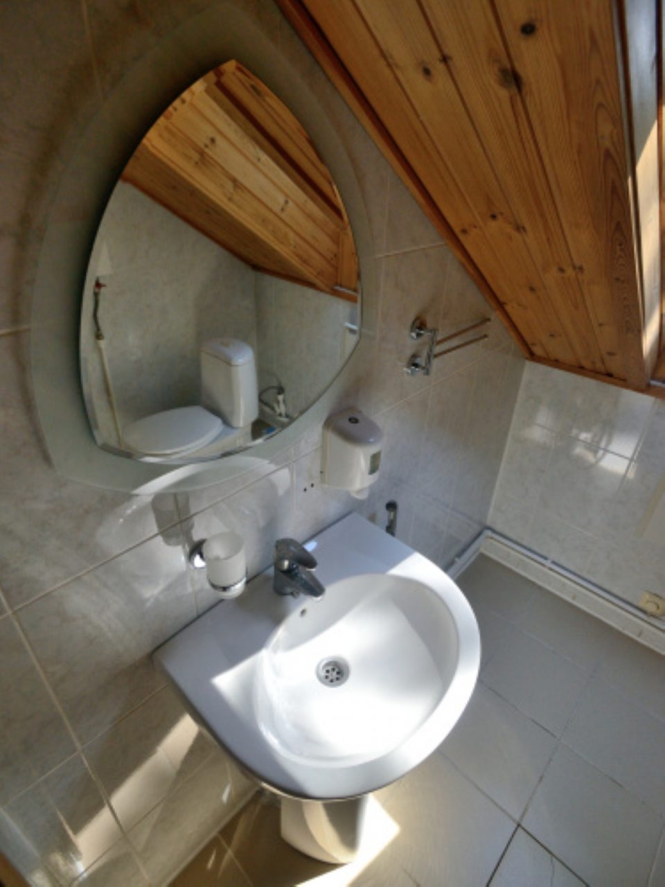 Санузел на втором этаже