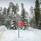 Указатели на территории