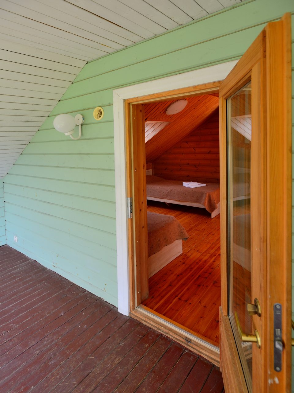 Балкон в коттедже «Ольха»