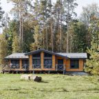 Коттедж (Карельская деревня с 3 спальнями без сауны), База отдыха Ладога-озеро