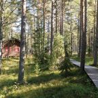 Дом (Сосновый с двуспальной кроватью), База отдыха Ладога-озеро