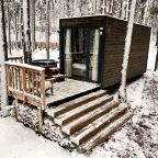 Дом-студия с бочкой фурако