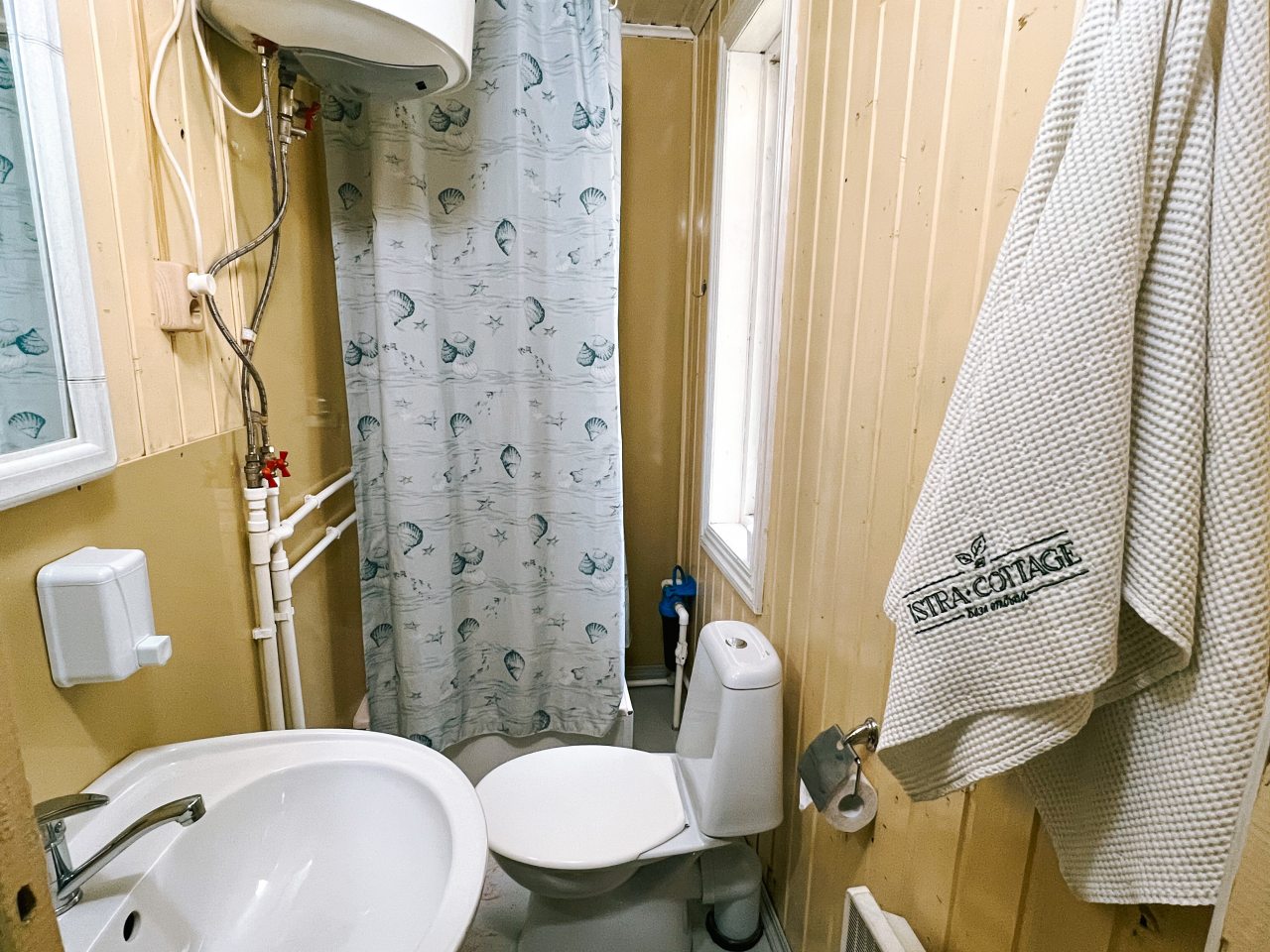 Ванная кантри 2-комнатного