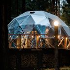 Бунгало (Купольный дом с бочкой фурако), База отдыха Истра Коттедж