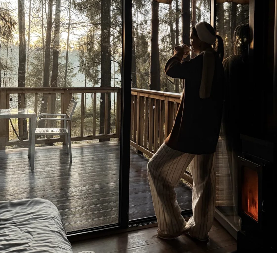 Мини-дом (Двухкомнатный), База отдыха Истра Коттедж