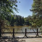 Вид на озеро, База отдыха Истра Коттедж