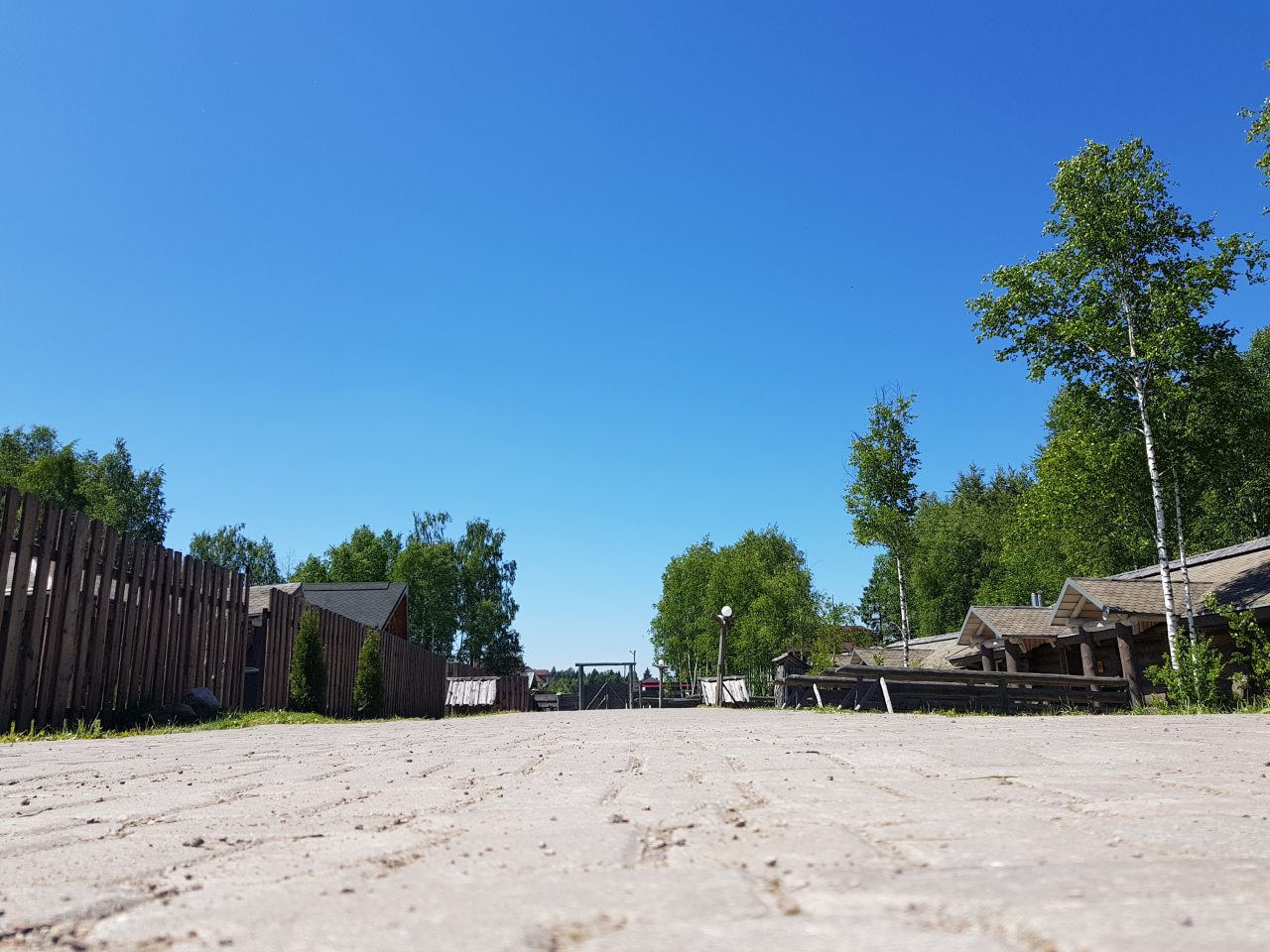 Парковка, Коттедж Подмосковный домик