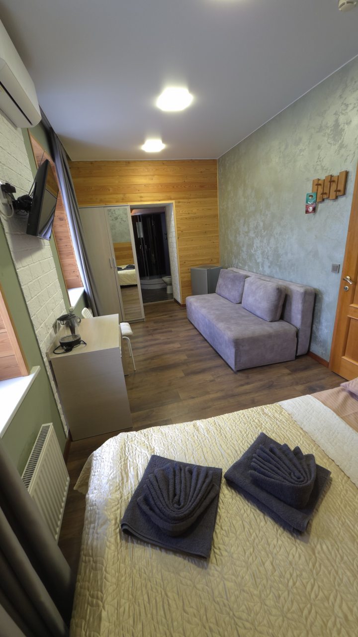 Двухместный (Комфорт с двуспальной кроватью), Меблированные комнаты Орловский дом