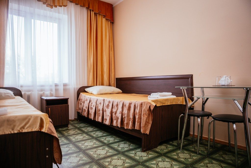 Двухместный (Бюджет с общей ванной комнатой) отеля Каштан, Ростов-на-Дону