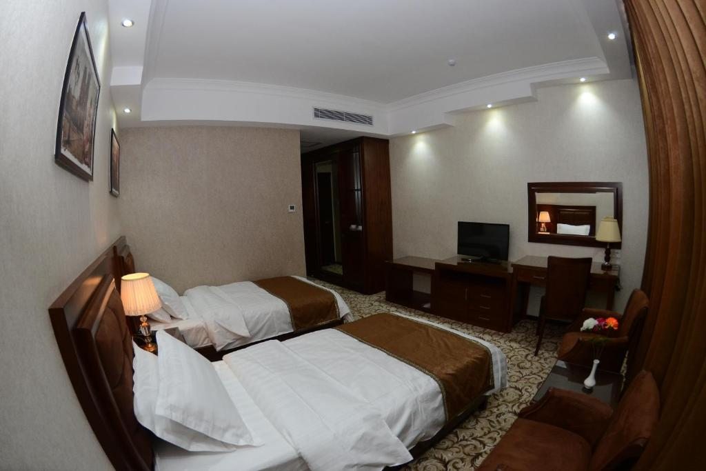 Двухместный (Двухместный номер Делюкс с 1 кроватью или 2 отдельными кроватями) отеля Hotel Sultan, Карши