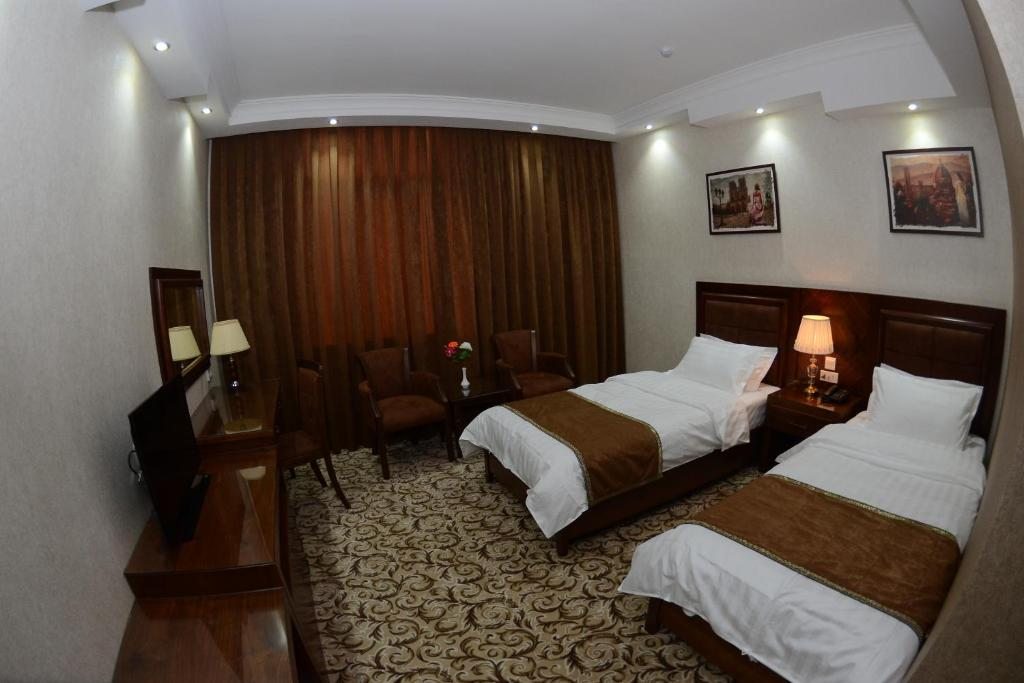 Двухместный (Стандартный двухместный номер с 1 кроватью) отеля Hotel Sultan, Карши