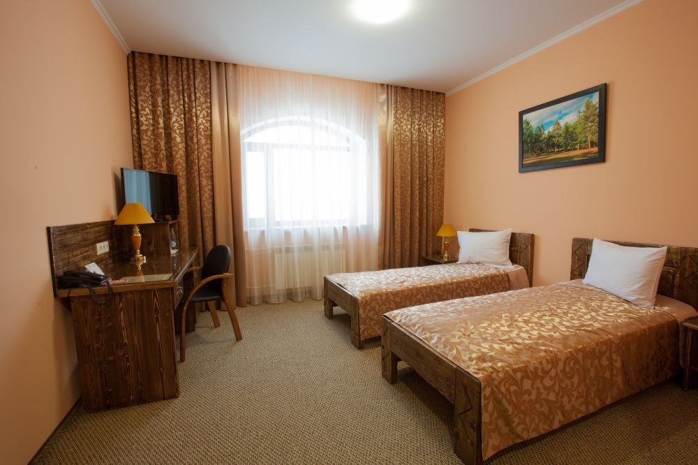 Двухместный (С 2-мя раздельными кроватями) гостиницы Хантыйская горка, Нефтеюганск