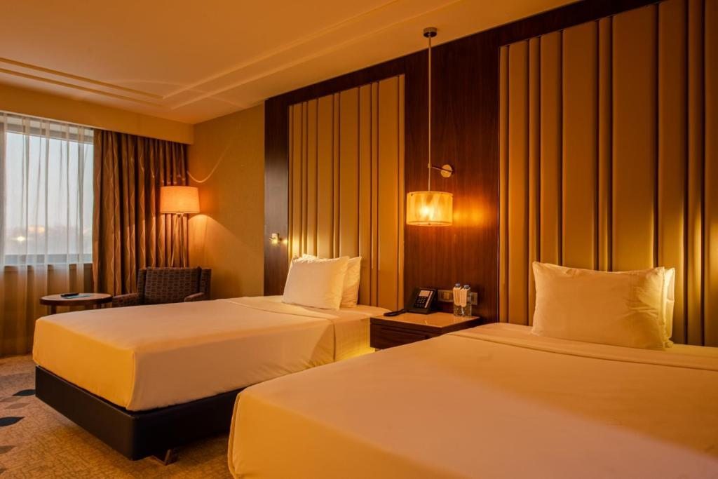 Двухместный (Двухместный номер «Комфорт» с 2 отдельными кроватями) отеля International Hotel Tashkent, Ташкент