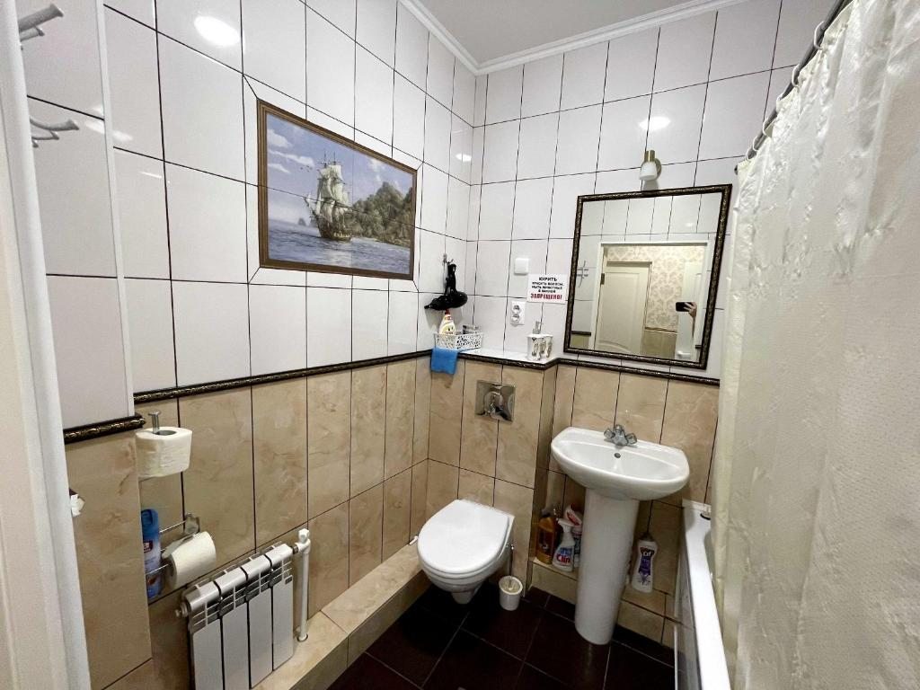 Одноместный (Одноместный номер с ванной) гостевого дома На Рознина, Ханты-Мансийск
