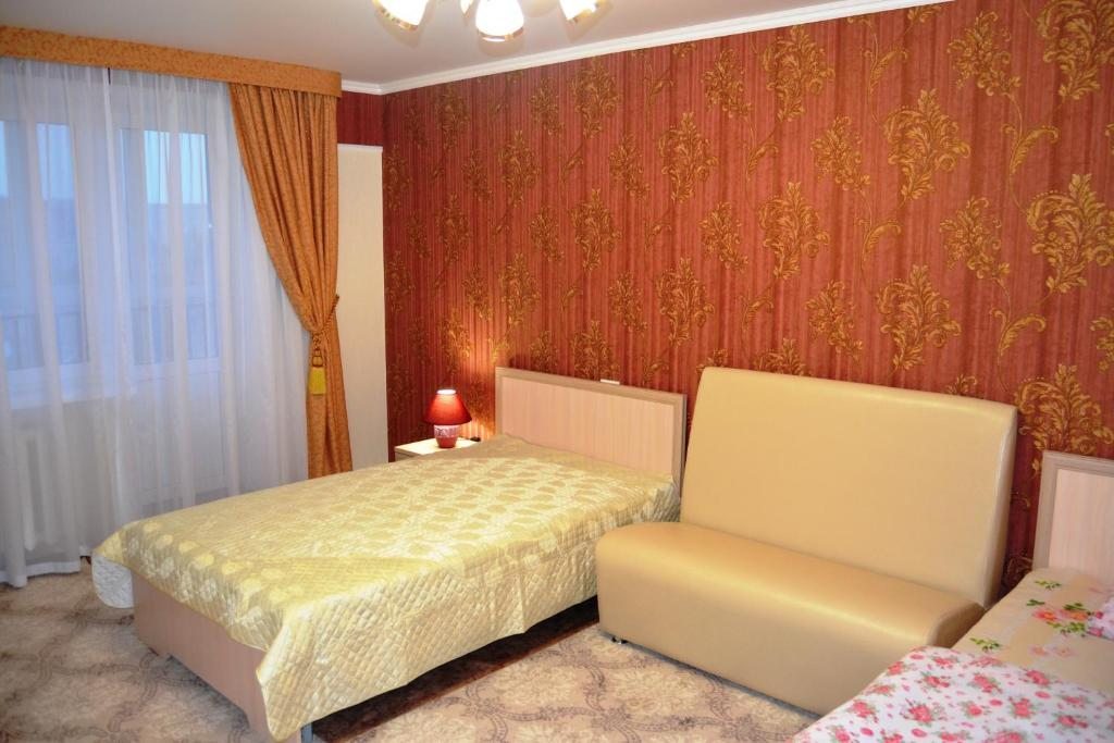 Двухместный (Двухместный номер с 2 отдельными кроватями и ванной комнатой) апарт-отеля Абсолют, Нижнекамск