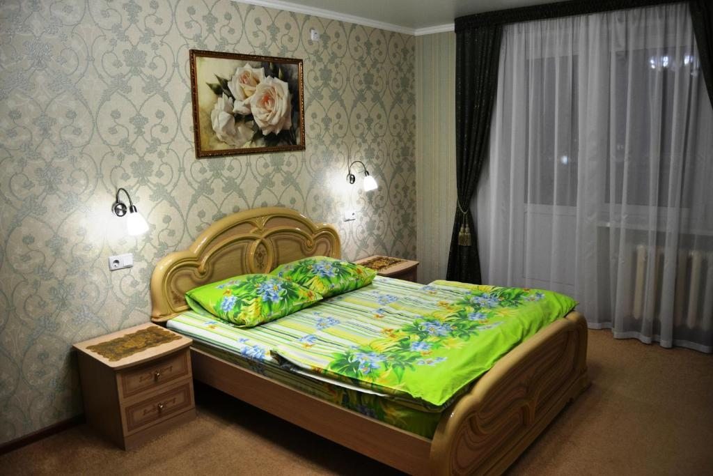 Двухместный (Номер Делюкс с кроватью размера «king-size») апарт-отеля Абсолют, Нижнекамск