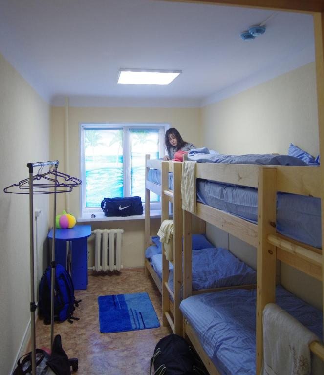 Номер (Спальное место на двухъярусной кровати в общем номере для женщин) хостела Пирс, Владивосток