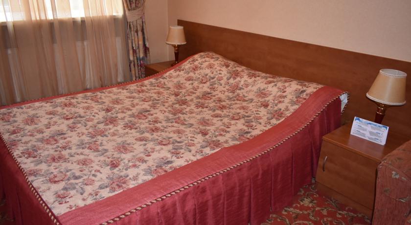 Двухместный (Стандарт с 1 двуспальной кроватью) гостиницы Мыс Отдыха Надежда, Раменское