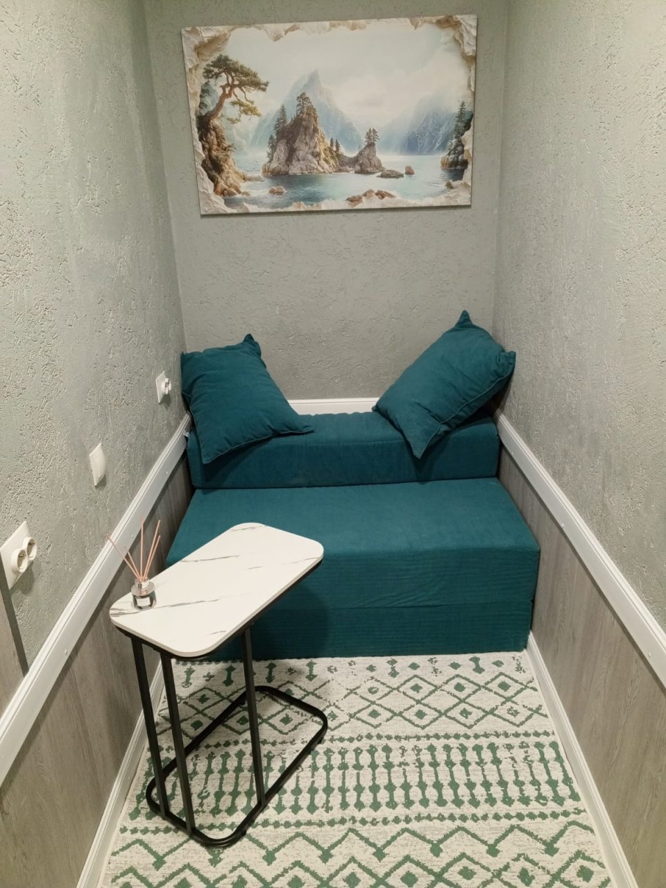 Двухместный (Капсульный с мини диван - кровать и душем), Отель Арт Галактика