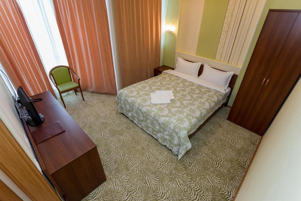 Семейный (Семейный двухместный номер с 1 кроватью) гостиницы Грюнхоф, Шерегеш