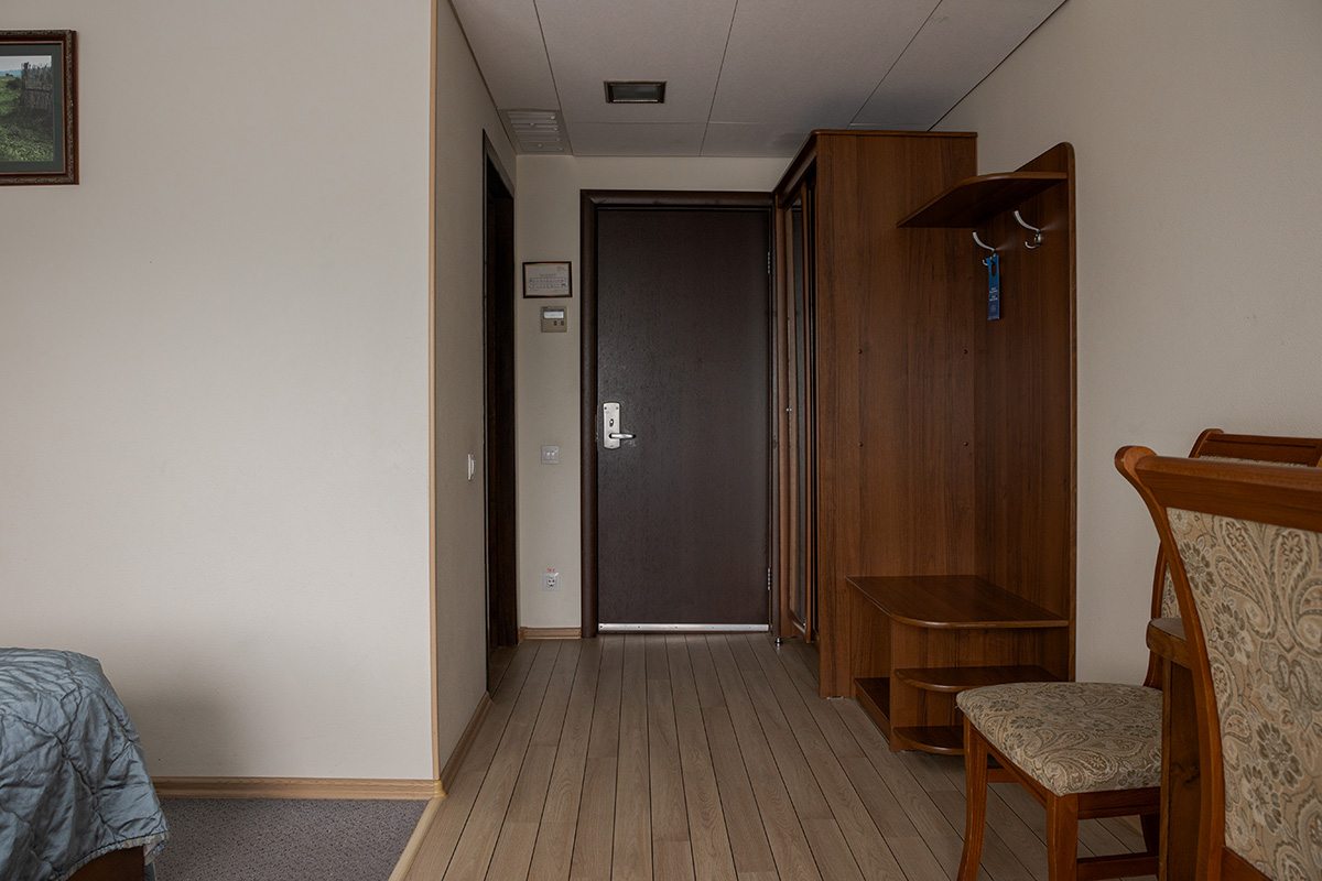 Двухместный (Стандарт вид город двуспальная кровать), Гостиница 40-й меридиан Арбат