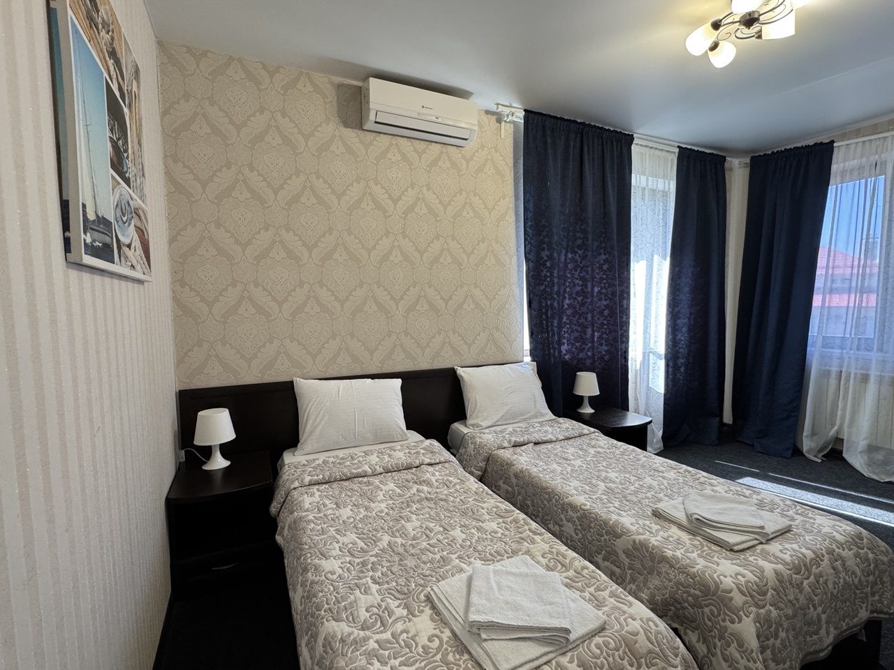 Двухместный (Номер Комфорт с 2 отдельными кроватями), Гостевой дом Акватория