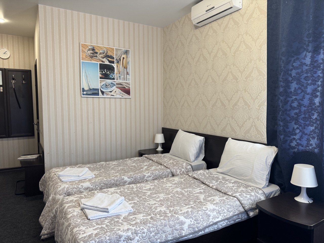 Двухместный (Номер Комфорт с 2 отдельными кроватями), Гостевой дом Акватория