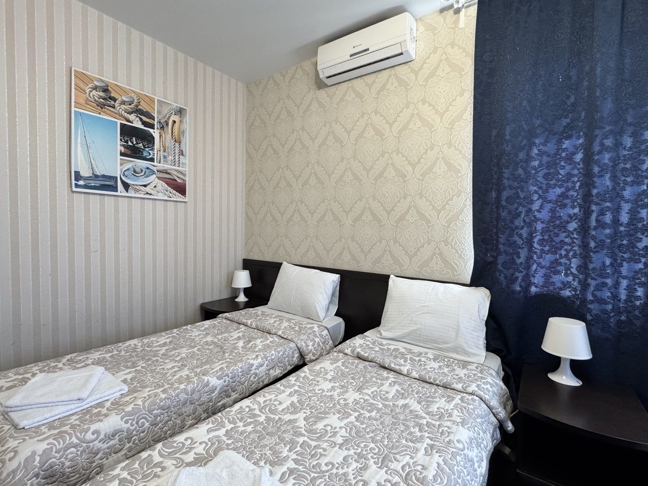 Двухместный (Номер Комфорт с 2 отдельными кроватями), Гостевой дом Акватория