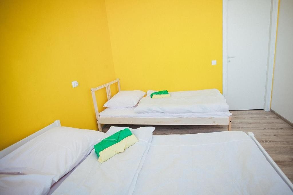 Двухместный (Двухместный номер с 1 кроватью или 2 отдельными кроватями и дополнительной кроватью) хостела For You, Петрозаводск