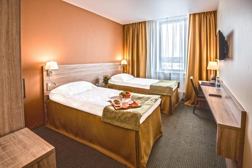 Двухместный (Стандарт с двумя односпальными кроватями) гостиницы SKYEXPO, Новосибирск