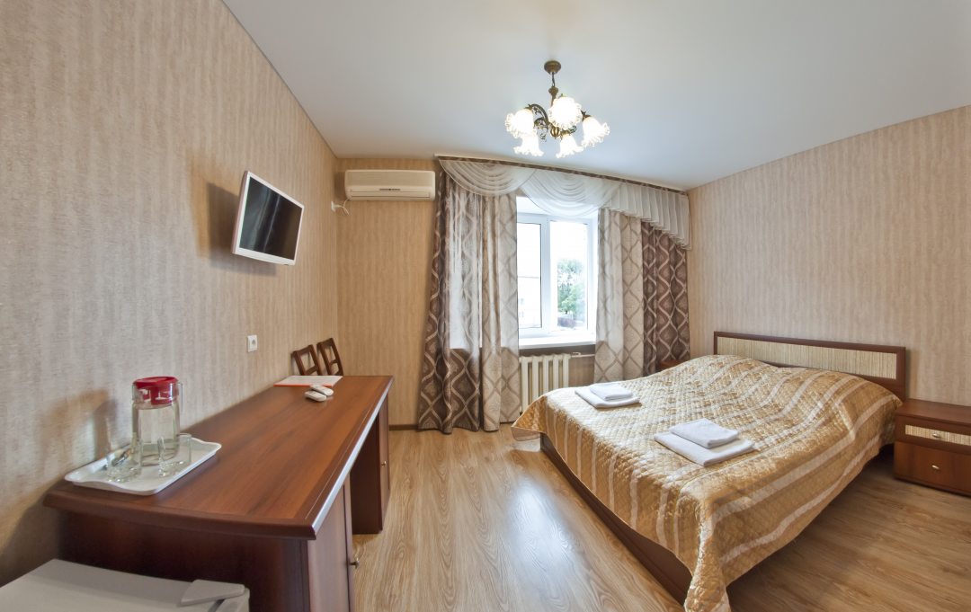 Двухместный (Стандартный двухместный номер с 1 кроватью) мини-отеля Вояж, Вологда