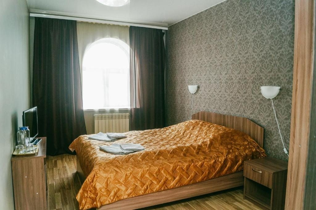 Двухместный (Двухместный с 1 кроватью или 2 отдельными кроватями и душем) отеля Суховъ, Тверь